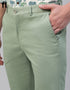 Light Green Cotton Chino Imported Stuff (Sco-tch-So-da)